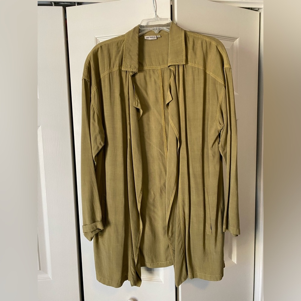 The Odell’s oversize jacket, olive, sz xs/s